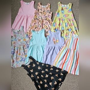 H&M 4-6 T Summer Dress lot ( 8 total)